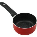 Ulutaş Granit Sos Kaçerol Kırmızı 12 cm - Sos Tavası