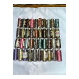 UluTeks Oya Ipliği Dantel Ipliği Nakış Ipliği 25 gr 30 Adet Ebruli