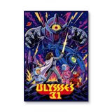Ulysses 31: Uzayda Dev Robotla Karşılaşma - Anime Metal Tablo - Mıknatıslı Montaj - Duvar Dekoru