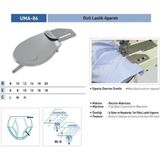 Uma Gizli Lastik Temiz Katlama Aparatı 8X10 / Uma-86