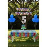 Umamiçe Pijamaskeliler Temalı 5 Yaş Doğum Günü Parti Seti – Masa Örtüsü + Banner + Balonlar