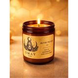 Umay Aura Bal Kokulu Aromaterapi El Yapımı Mum %100 Soya Wax Amber Cam Kavanoz 210 cc - 1 Adet