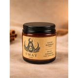 Umay Aura Tarçın Kokulu Aromaterapi El Yapımı Mum %100 Soya Wax Amber Cam Kavanoz 100 cc - 1 Adet