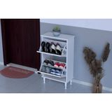 Umay Ayaklı 52 Cm 2 Düşer Kapaklı Ayakkabılık, Cordoba