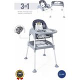 Umay Bebek 3İn1 Çalışma Masası, Mama Sandalyesi, Masa, Sandalye