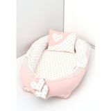 Umay Bebek Babynest, Bebek Uyku Yatağı 0-2 Yaş - %100 Pamuk - Bebepembe