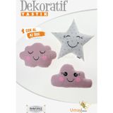 Umay Bebek Bebek Çocuk Odası Dekoratif Yastık, Yıldız Yastık, Bulut Yastık, Dekor Yastık