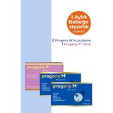 umay ilaç bebeğe hazırlık paketi / 1 aylık (2 progeny m® + 1 progeny f®)