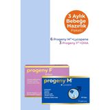 umay ilaç bebeğe hazırlık paketi / 3 aylık (6 progeny m® + 3 progeny f®)