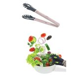Umay Plastik Salata ve Çubuk Makarna Maşası Mutfak Gereçleri (26 Cm)