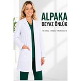 UMAY ÜNİFORMA Kadın Beyaz Önlük Doktor Önlüğü Hemşire Eczacı Veteriner Laborant Öğretmen Berber Öğrenci Medikal Önlük