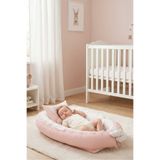 Umaybebek Babynest, Bebek Uyku Yatağı, Yatak - 0-2 Yaş - Pamuk Kumaş - Bebepembe