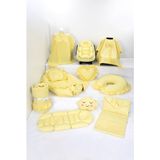 Umaybebek Babynest Puset Örtüsü Alt Açma Emzirme Yastığı Bel Destekli Ana Kucağı Bebek Arabası Minderi-Panço - 410 C