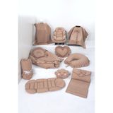 Umaybebek Babynest Puset Örtüsü Alt Açma Emzirme Yastığı Bel Destekli Ana Kucağı Bebek Arabası Minderi-Panço - 727