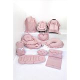 Umaybebek Babynest Puset Örtüsü Alt Açma Emzirme Yastığı Bel Destekli Ana Kucağı Bebek Arabası Minderi-Panço - 732048