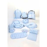 Umaybebek Babynest Puset Örtüsü Alt Açma Emzirme Yastığı Bel Destekli Ana Kucağı Bebek Arabası Minderi-Tutmalı - 400 C