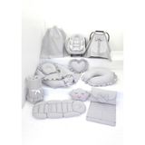 Umaybebek Babynest Puset Örtüsü Alt Açma Emzirme Yastığı Bel Destekli Ana Kucağı Bebek Arabası Minderi-Tutmalı - 680
