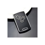 umayebar Renault Clio4 Megane3 Fluence Nano Anahtar Kılıfı Anahtarsız Çalıştırma İçin Uyumludur Siyah-Gümüş