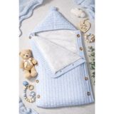 UmBaby Triko Bebek Battaniye &kundak Welsoft Elyaflı +şapka