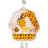 UmBaby Zürafa Sıvı Geçirmez Bebek Mama Önlüğü 6-24 Ay | Blw Beslenme Önlüğü - Sarı - Standart