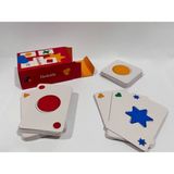 Umbala Renk ve Şekil Eşleştirme Kart Oyunu 3-8 Kişilik 4-99 Yaş Eğitici Aile Oyunu - 4 cm x 6 cm x 9 cm