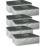 Umbellatum Hurç Baza Altı 6 Adet Set 64X46X22 cm Büyük Boy - Antrasit