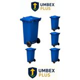 Umbex Plus 120 Lt Mavi Çöp Konteyneri
