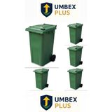 Umbex Plus 240 Lt Yeşil Çöp Konteyneri