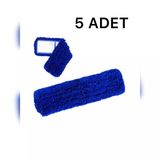 Umbex Plus 60 Cm Orlon Mop Bezi Yedeği Yer Paspası Yer Toz Mopu ( 5'Li Paket)