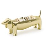 Umbra Dachsie Yüzük Tutacağı - Weiner Köpek Dachshund Doxie Lover için Hediye - Takı Saklama, Pirinç