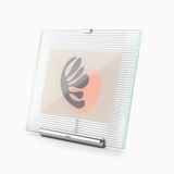 Umbra Flute Cam Resim Çerçevesi, 10x15cm, Krom