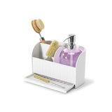Umbra Sling Lavabo Caddy ve Sabun Pompası