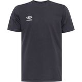 Umbro Erkek Antrasit Oversize Pamuk Bisiklet Yaka T-Shirt Umbro Simple Tee FF-0150 - XL