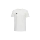 UMBRO Erkek Beyaz Oversize Pamuk Bisiklet Yaka T-shirt Umbro Simple Tee FF-0150