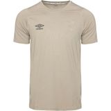 Umbro Erkek Gri Bej T-Shirt Tf-0167 Kısa Kol Spor T-Shirt Tf-0167 - 3XL