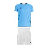 UMBRO Erkek Kısa Kollu T-Shirt Ve Spor Şort Takım Slim Fit Umbro TF-0166 T-Shirt TE-0019 Short