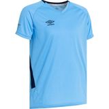 Umbro Erkek Mavi Antrenman T-Shirtü - TF-0166 Umbro Deer Training T-Shirt Blue - Mavi Erkek T-Shirt - 4XL