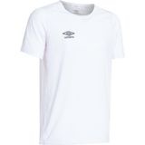 Umbro Erkek Siyah Solo Training Bisiklet Yaka Tişört TF-0167- Beyaz - 2XL