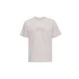 UMBRO Erkek Taş Gri Oversize T-shirt Pamuklu Süprem Umbro Shot Tee FF-0151