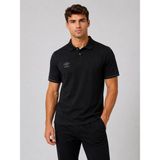 Umbro Lotus Kamp Erkek Siyah Pamuklu Polo Spor Tişört TF0530 - 3XL