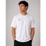 Umbro NF0150 Season Erkek Beyaz Pamuklu Spor Tişört