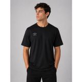 Umbro Season NF0150 Erkek Siyah Pamuklu Spor Tişört