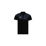 UMBRO Siyah Erkek Polo Yaka Tişört Spor Kesim TF-0268 Umbro Diamond Camp Polo T-Shirt Black