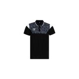 UMBRO Siyah/Beyaz Erkek Polo Yaka Tişört Spor Kesim TF-0268 Umbro Diamond Camp Polo T-Shirt Black/White