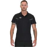 Umbro TF0031 Drill Top Esale Polo Yaka Erkek Tişört Siyah - 4XL