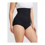 U&ME Kadın Yüksek Bel Şekillendirici Korse, Slim Fit, Karın Toparlayıcı, Siyah, 2XL