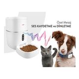 Umie Akıllı Otomatik Mama Kabı Feed Me Sesli Mesaj Otomatik Yem Kabı Wifi+Bt Tuya Destekli Kedi Köpek Besleyici