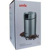 Umie Umıe KB-U52 65G Kapasiteli 160W Elektronik Kahve ve Baharat Öğütücü Alüminyum Malzeme ile Çin Menşeli