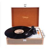 UMIE UMİE Vintage UM-P353 Pikap Bluetoothlu 3.5mm AUXIN&RCAO Destekli Müzik Kutusu