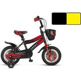 Ümit 1202 Trend-Y-Bmx-Sepet-V-Erkek Çocuk Bisikleti 12 Jant Siyah Sarı - Çok Renkli